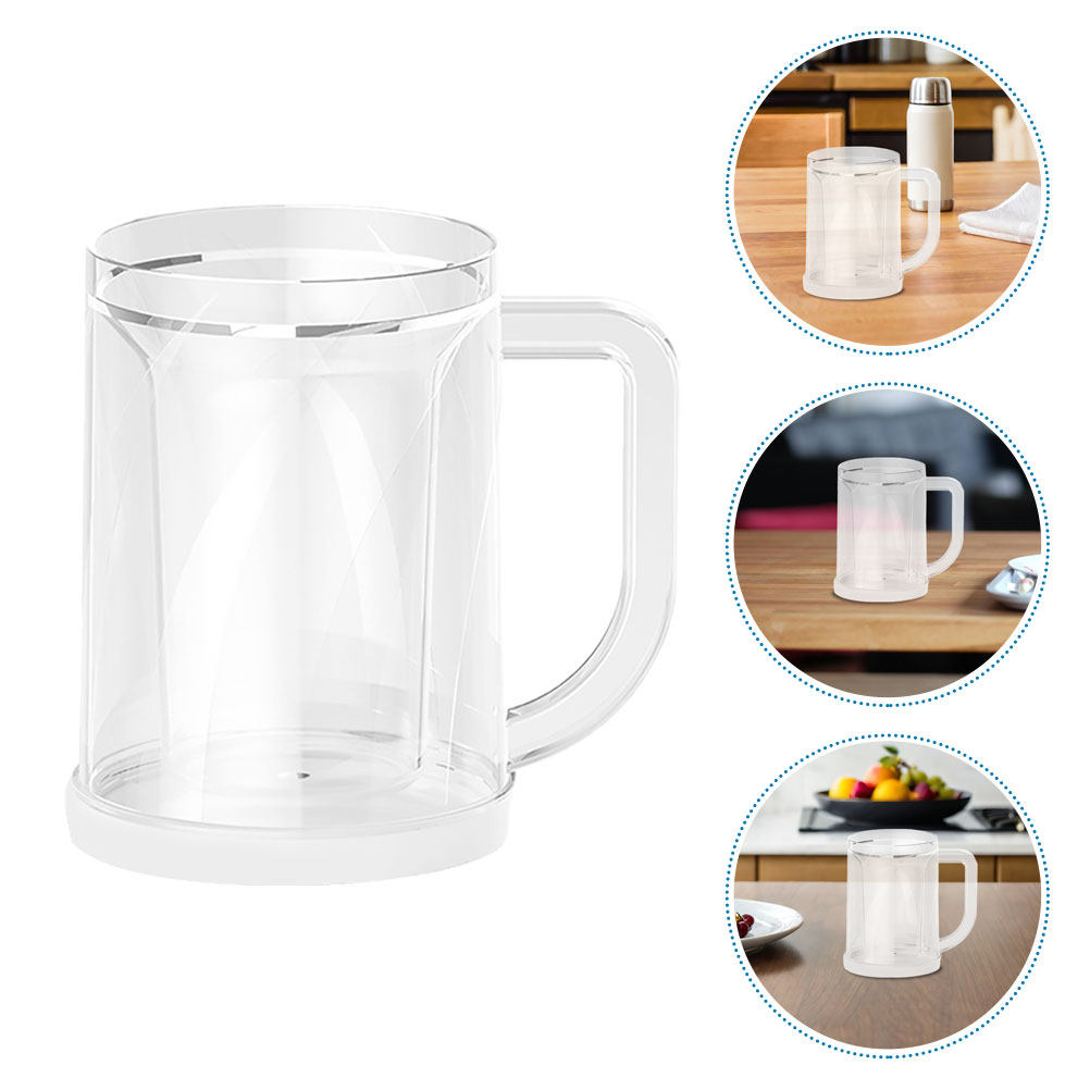 Double Wall Mug - 2개입 아이스 냉동 머그컵 이중벽 투명