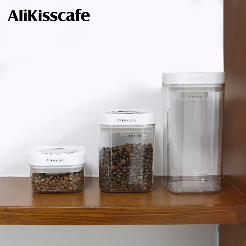 Coffee Tea Bean - AliKisscafe 커피 콩 보관 용기 진공