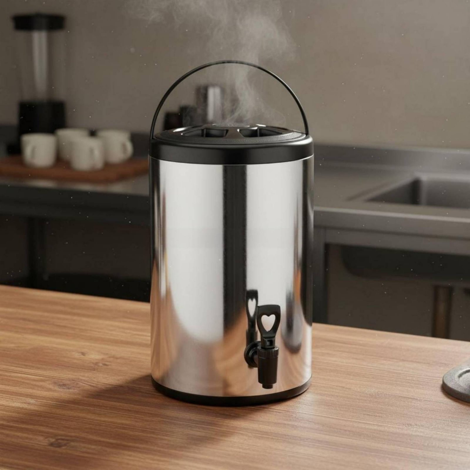 Coffee Tea Urn - 전문가용 밀크티 배럴 녹 방지 스테인리스