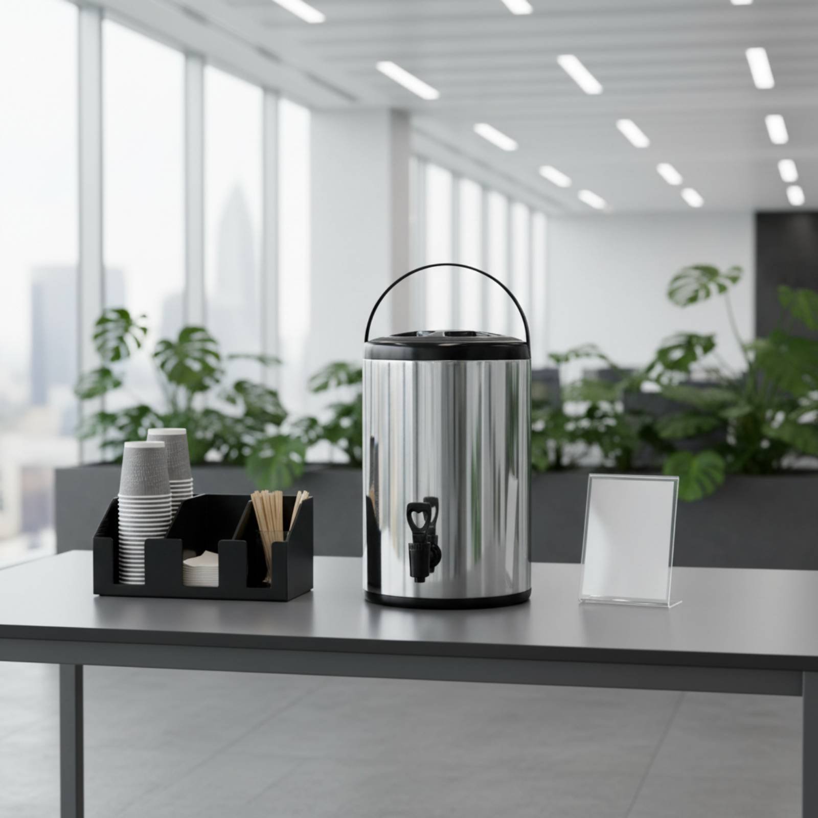 Coffee Tea Urn - 전문가용 밀크티 배럴 대용량 스테인리스 스틸