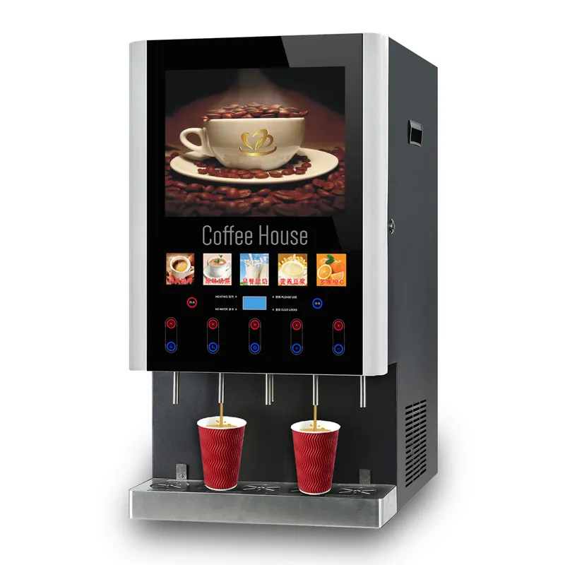 Coffee Tea Vending Machine For Office - 50SCW-12L 아이스 커피 자판기 상업용 인스턴트