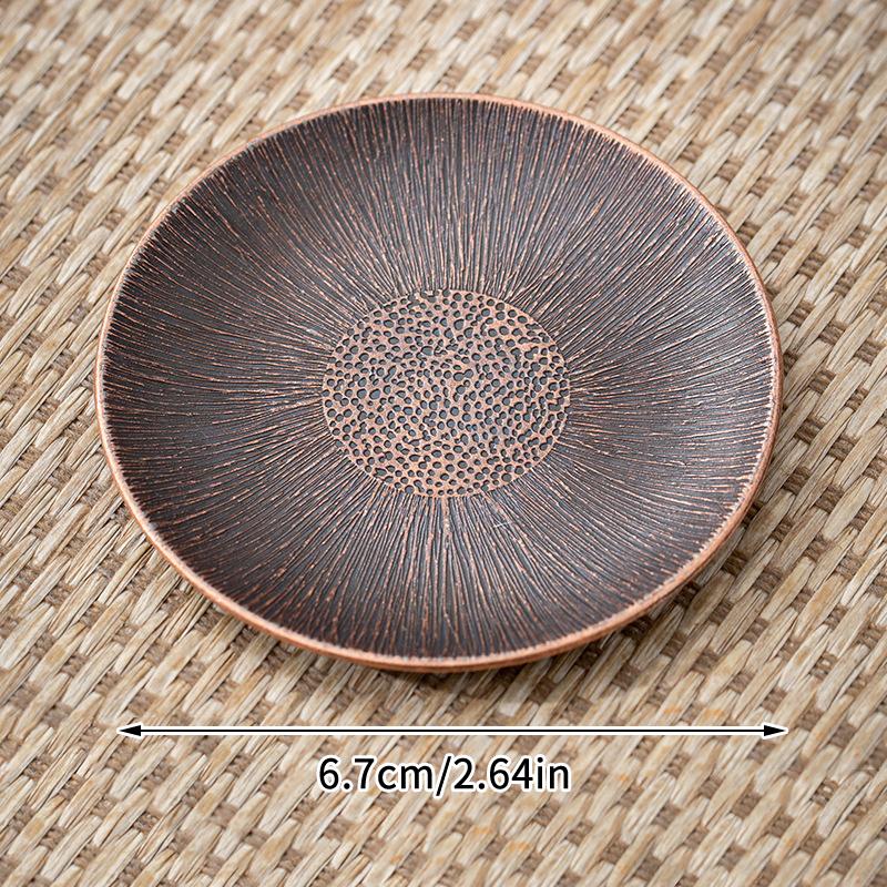 Coffee Tea Holders - 합금 코스터 단열 코스터 차 세트