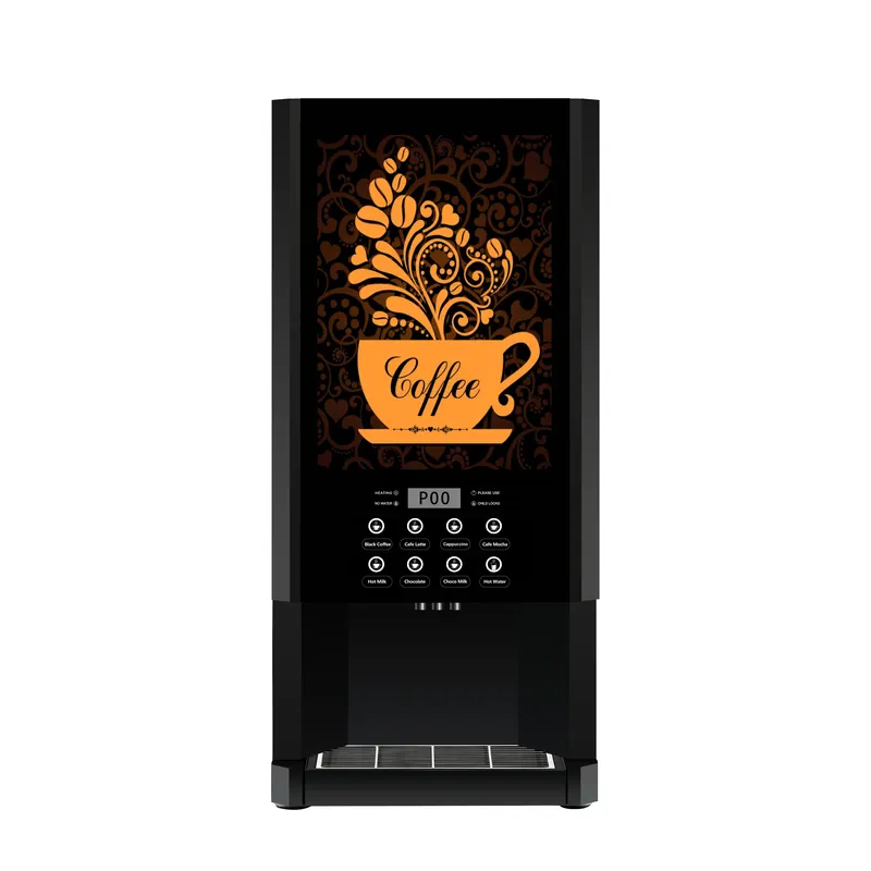 Coffee Tea Vending Machine For Office - E308F 자동 커피 자판기 8가지 핫