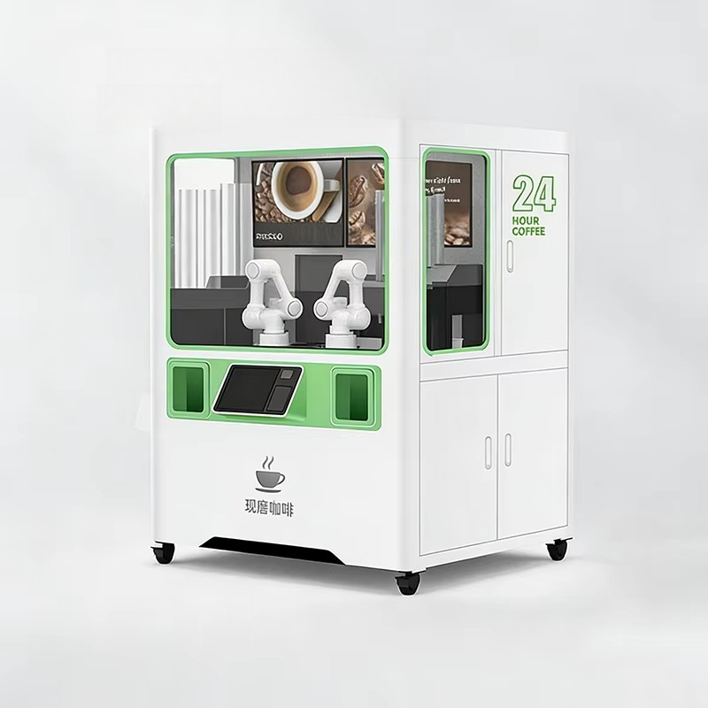Coffee Tea Vending Machine For Office - 맞춤형 상업용 로봇 바리스타 커피 &