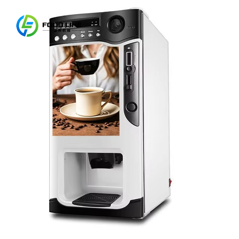 Coffee Tea Vending Machine For Office - 상업용 올인원 사무실 데스크탑 커피 메이커