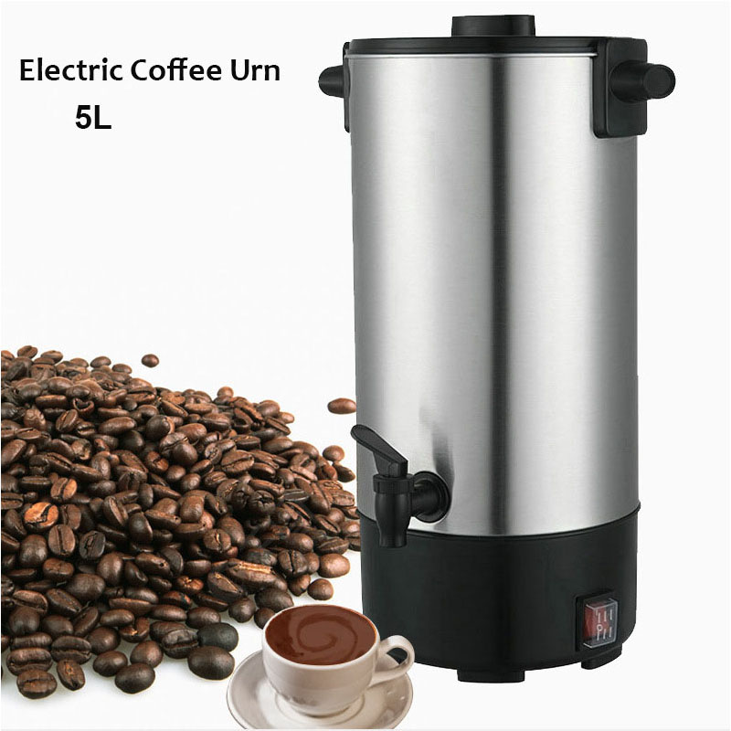Coffee Tea Urn - 5L 스테인리스 스틸 고속 추출 커피