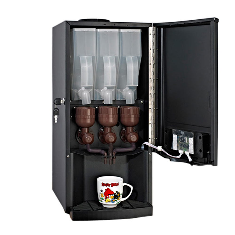 자동 커피 머신 2/3 탱크 상업용 드립 커피 메이커  - Coffee Tea Vending Machine For Office 리뷰 및 가격