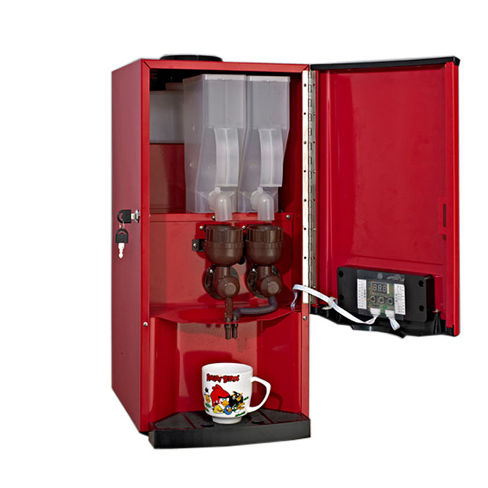 자동 커피 머신 2/3 탱크 상업용 드립 커피 메이커  - Coffee Tea Vending Machine For Office 리뷰 및 가격