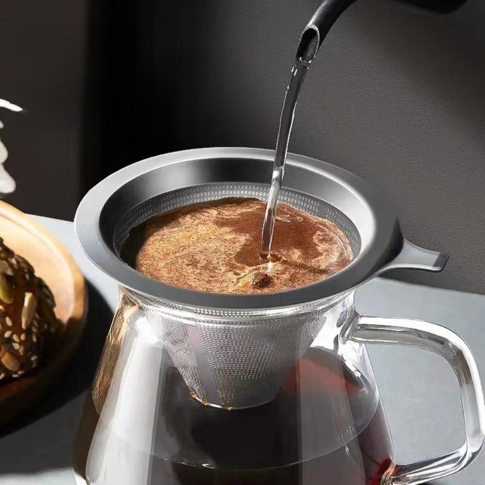 종이를 사용하지 않는 대형 재사용 가능 커피 필터 스트 - Coffee & Tea Maker Machine 리뷰 및 가격