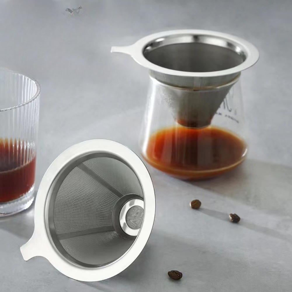 종이를 사용하지 않는 대형 재사용 가능 커피 필터 스트 - Coffee & Tea Maker Machine 리뷰 및 가격