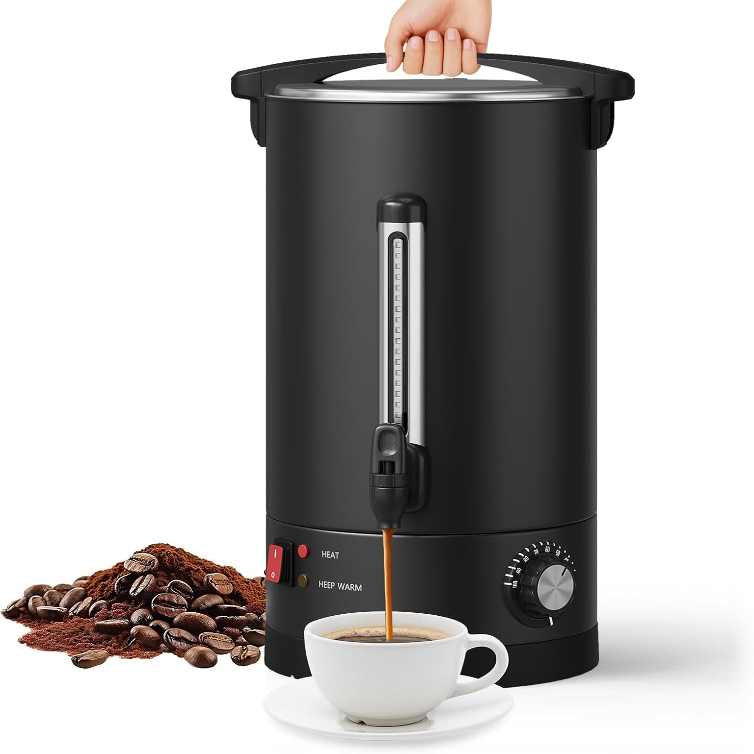 14/16 L컵 커피 용기, 상업용 커피 메이커 온수  - Coffee Tea Urn 리뷰 및 가격