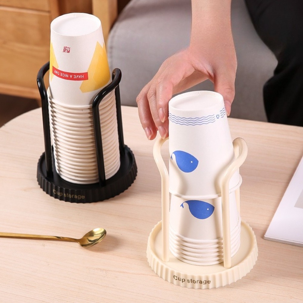 일회용 컵 홀더 데스크탑 종이 컵 주최자 홈 오피스 커 - Coffee Tea Holders 리뷰 및 가격