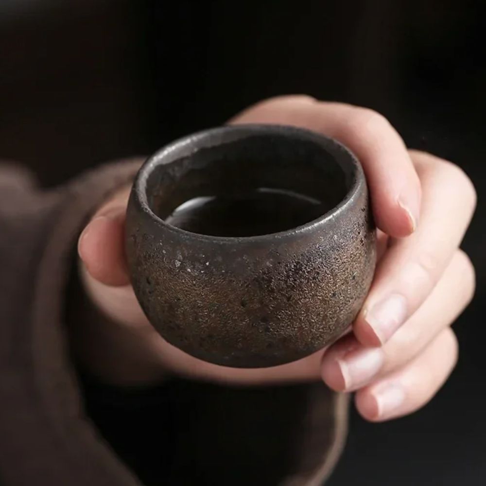 쿵푸 차 세트 일본 석기 차컵 고대 스타일 레트로 마스 - Coffee Tea Room 리뷰 및 가격
