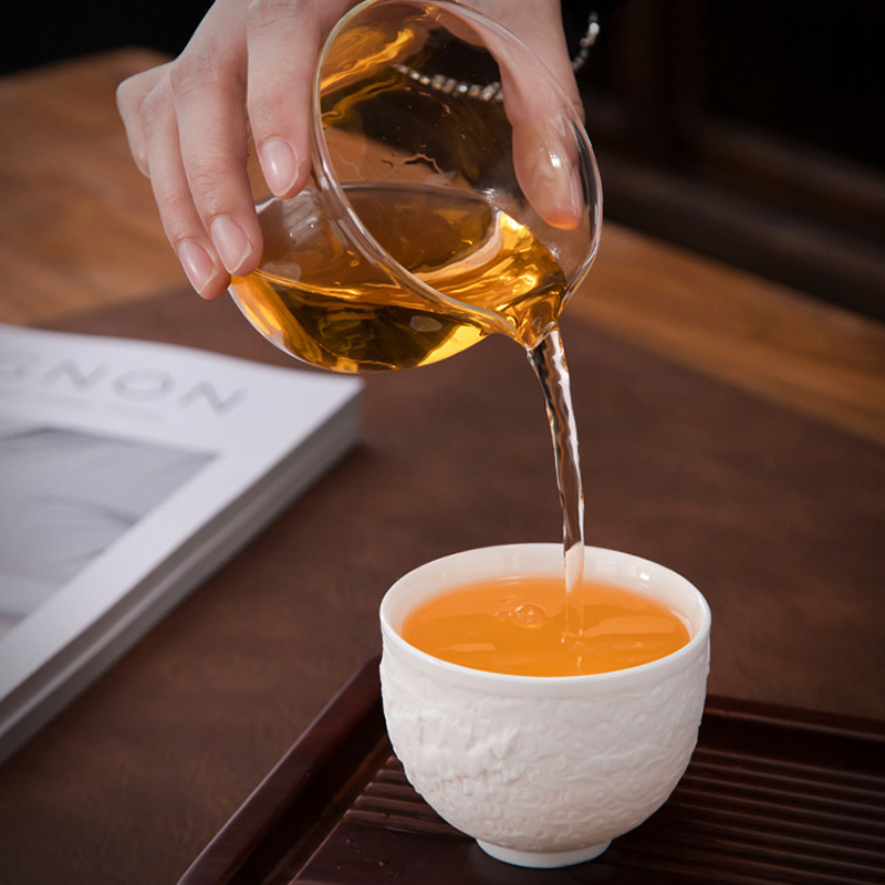 150ml 찻잔 옥 흰색 도자기 컵 심장 Sutra 컵 - Coffee Tea Room 리뷰 및 가격