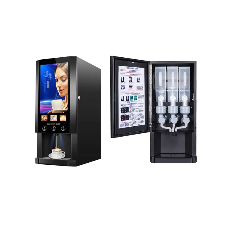 E30S 3 밀크티 자동판매기, 완전 자동 커피 자동판 - Coffee Tea Vending Machine For Office 리뷰 및 가격