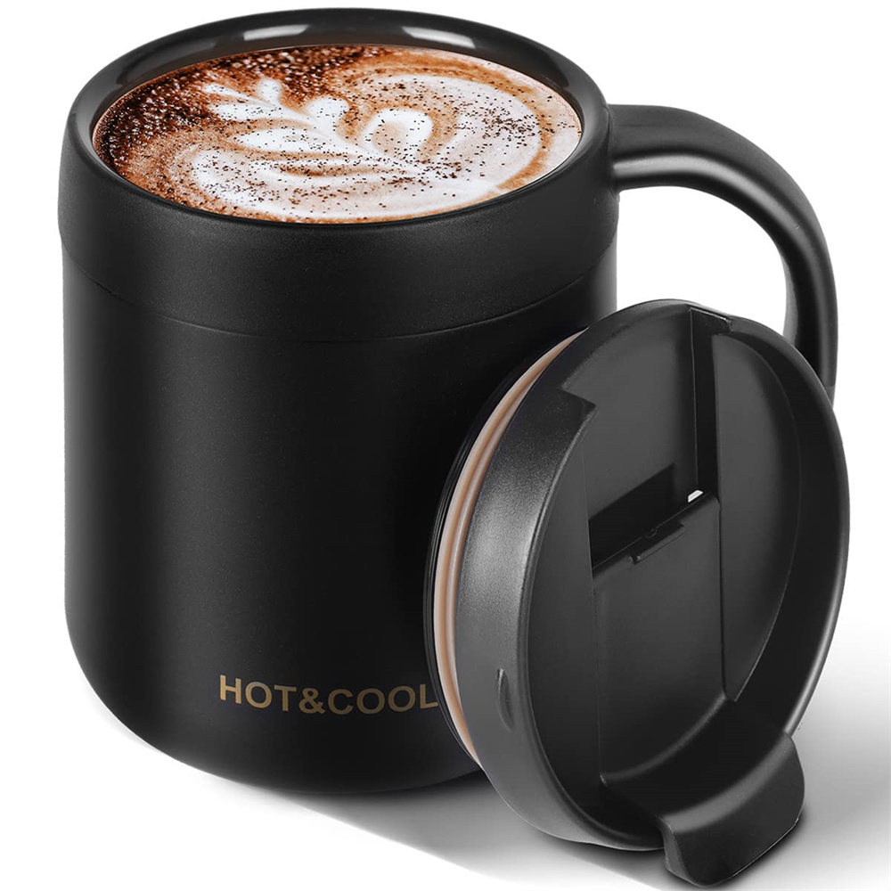 350/500ml 손잡이가있는 절연 커피 머그잔 스테인 - Coffee Tea Exchange 리뷰 및 가격
