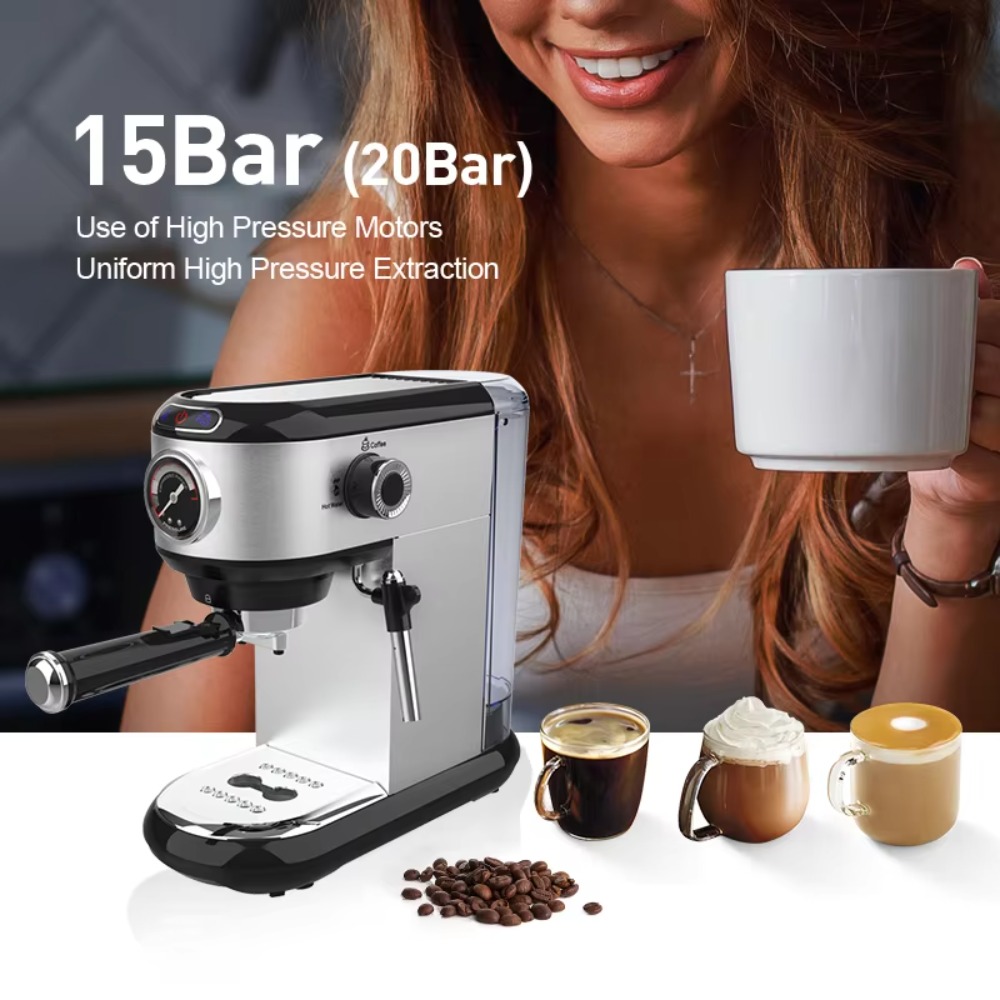 상업용 전기 가전 싱글 커피 머신 전기 15바 카푸치노 - Coffee & Tea Maker Machine 리뷰 및 가격