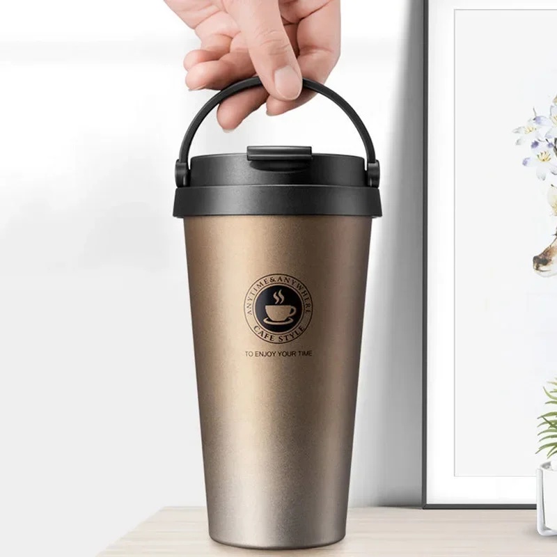 500ml 보온 여행용 커피컵, 이중벽 진공 스테인리스 - Coffee Tea Exchange 리뷰 및 가격
