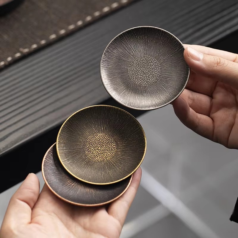 합금 컵받침 젠 앤틱 쿵푸 찻잔 홀더 커피컵 매트 다도 - Coffee Tea Holders 리뷰 및 가격