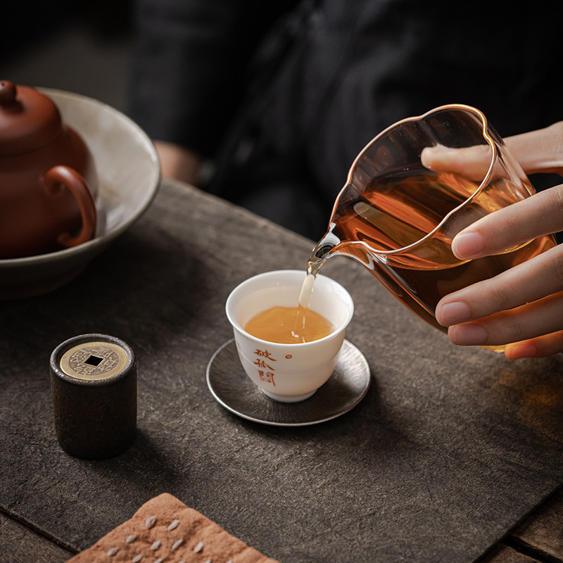 합금 컵받침 젠 앤틱 쿵푸 찻잔 홀더 커피컵 매트 다도 - Coffee Tea Holders 리뷰 및 가격