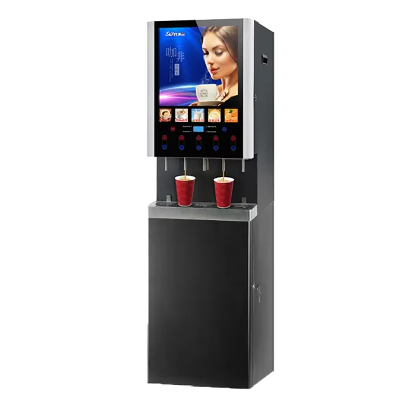50SCW-12 자동 커피 자판기 온수/얼음/인스턴트  - Coffee Tea Vending Machine For Office 리뷰 및 가격