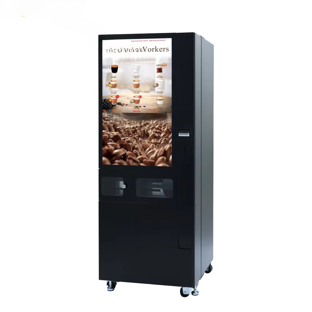 인스턴트 커피 자판기 터치스크린 코인 QR 다중 결제  - Coffee Tea Vending Machine For Office 리뷰 및 가격