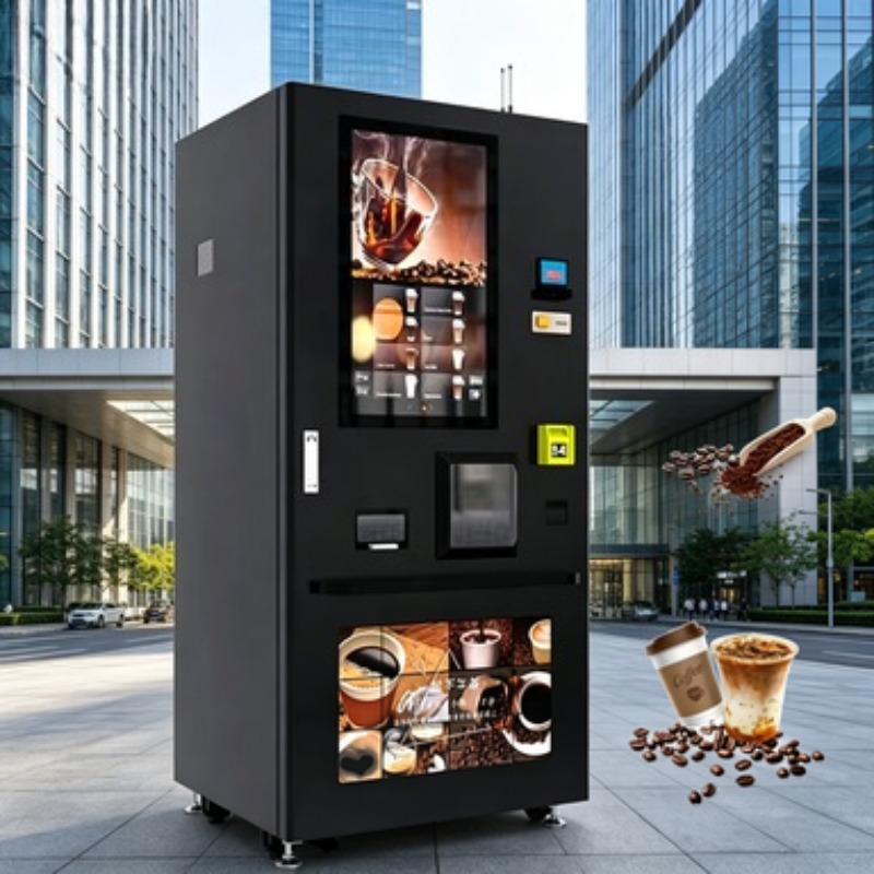 인스턴트 커피 자판기 터치스크린 코인 QR 다중 결제  - Coffee Tea Vending Machine For Office 리뷰 및 가격