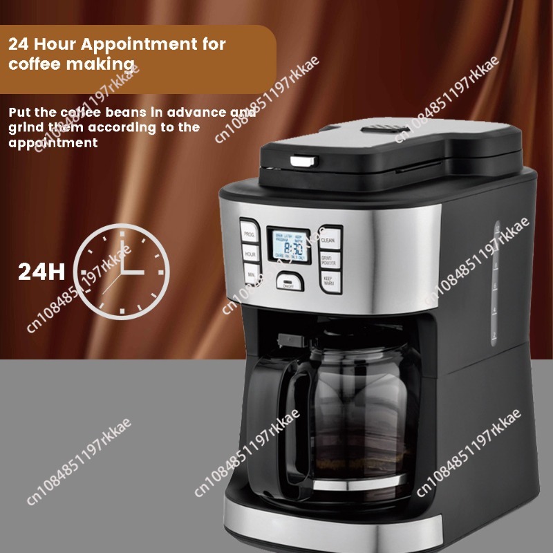 자동 드립 커피 메이커 1.8L 전기 그라인더 & 브루 - Coffee Tea Maker Combo 리뷰 및 가격