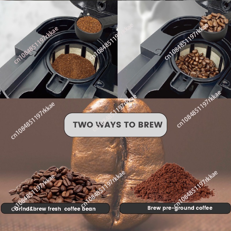 자동 드립 커피 메이커 1.8L 전기 그라인더 & 브루 - Coffee Tea Maker Combo 리뷰 및 가격