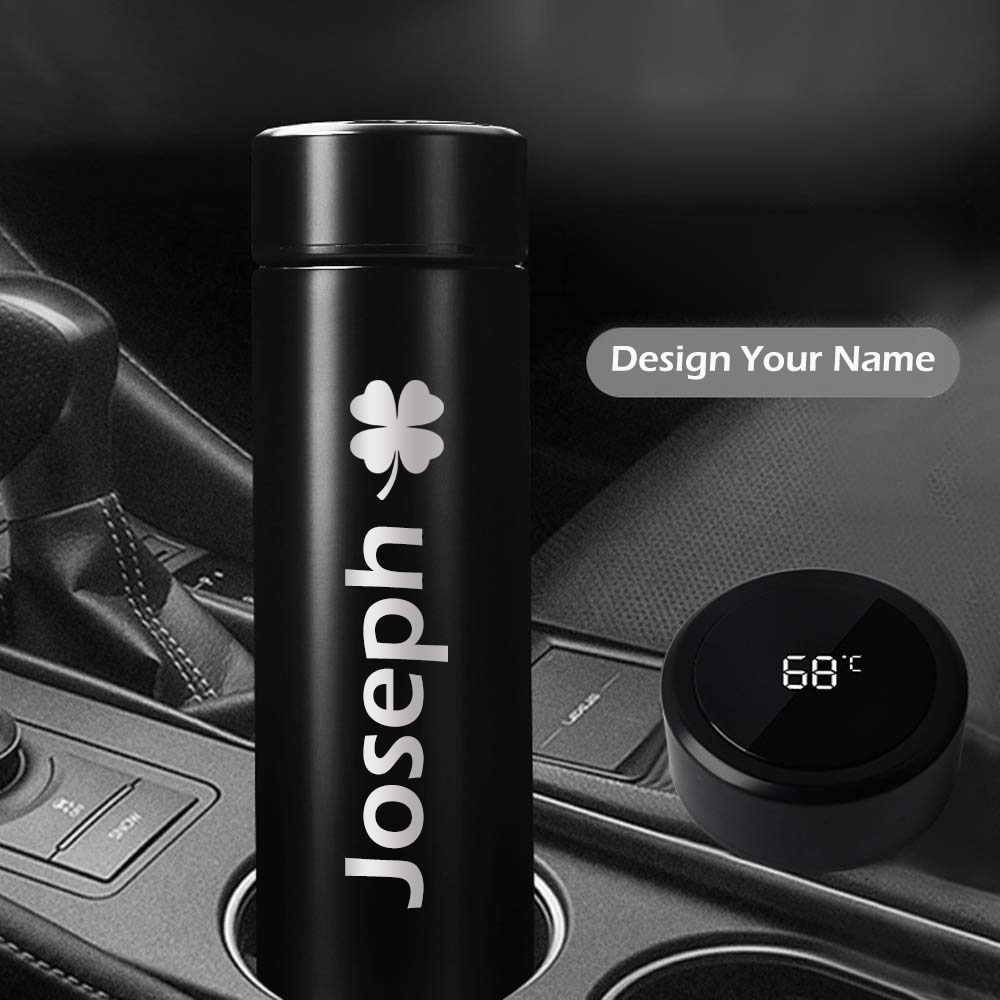 맞춤형 이름 커피/차 보온병, 500ml 스마트 커피병 - Coffee Tea Exchange 리뷰 및 가격