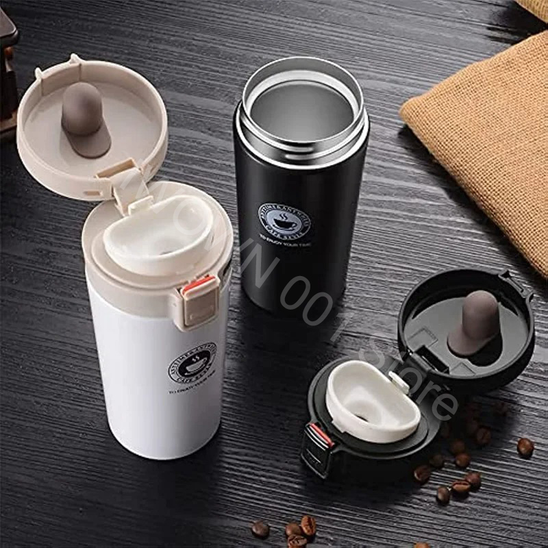 380ml 열 머그잔 이중 벽 304 스테인레스 스틸  - Coffee Tea Exchange 리뷰 및 가격