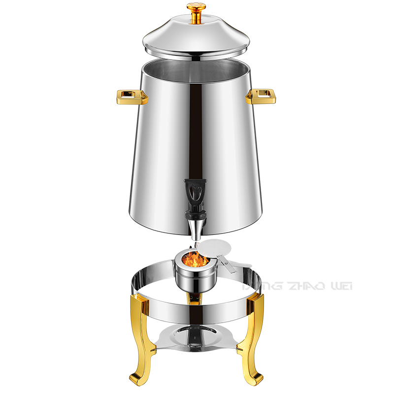 뷔페 상업용 소매 13L 온수 디스펜서 차 보온병 우유 - Coffee Tea Urn 리뷰 및 가격