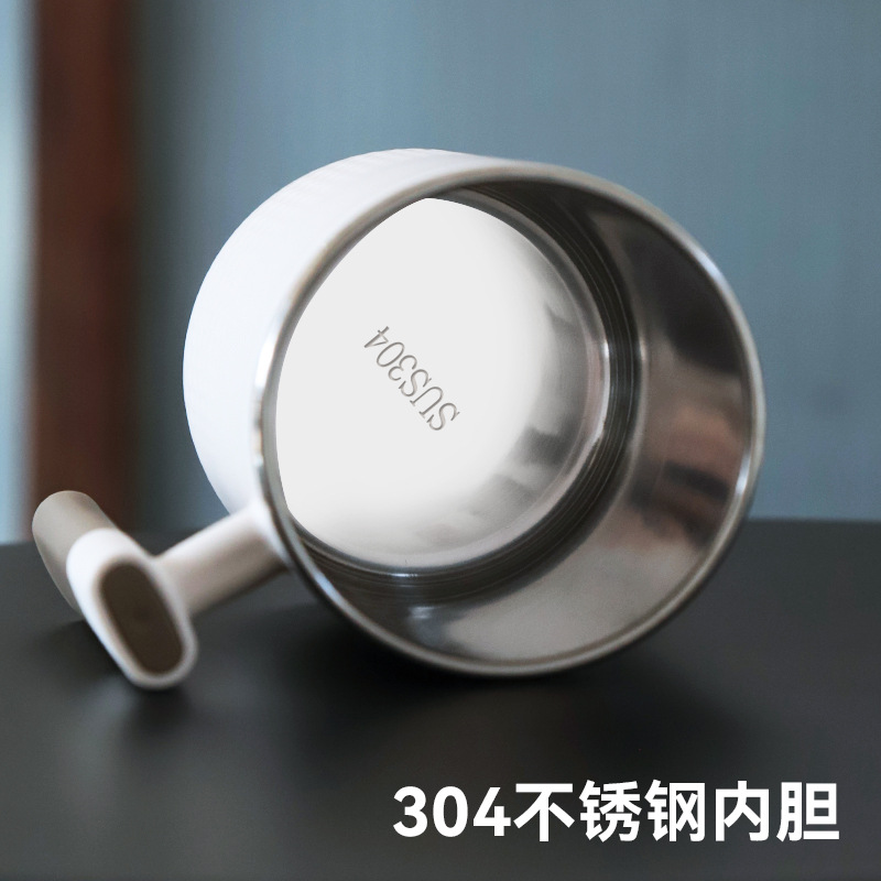 사무실 누출 방지 차 우유 컵 스테인레스 스틸 라이너  - Coffee Tea Exchange 리뷰 및 가격