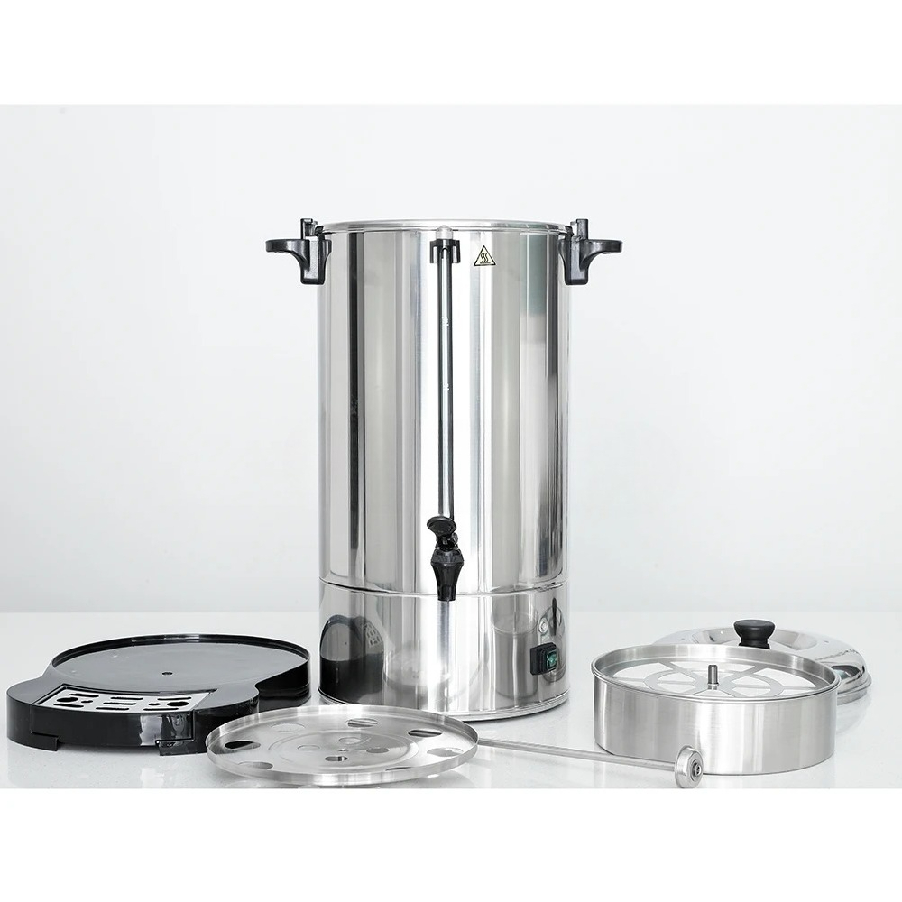 스테인리스 스틸 전기 물 보일러 버킷, 케이터링 상업용 - Coffee Tea Urn 리뷰 및 가격