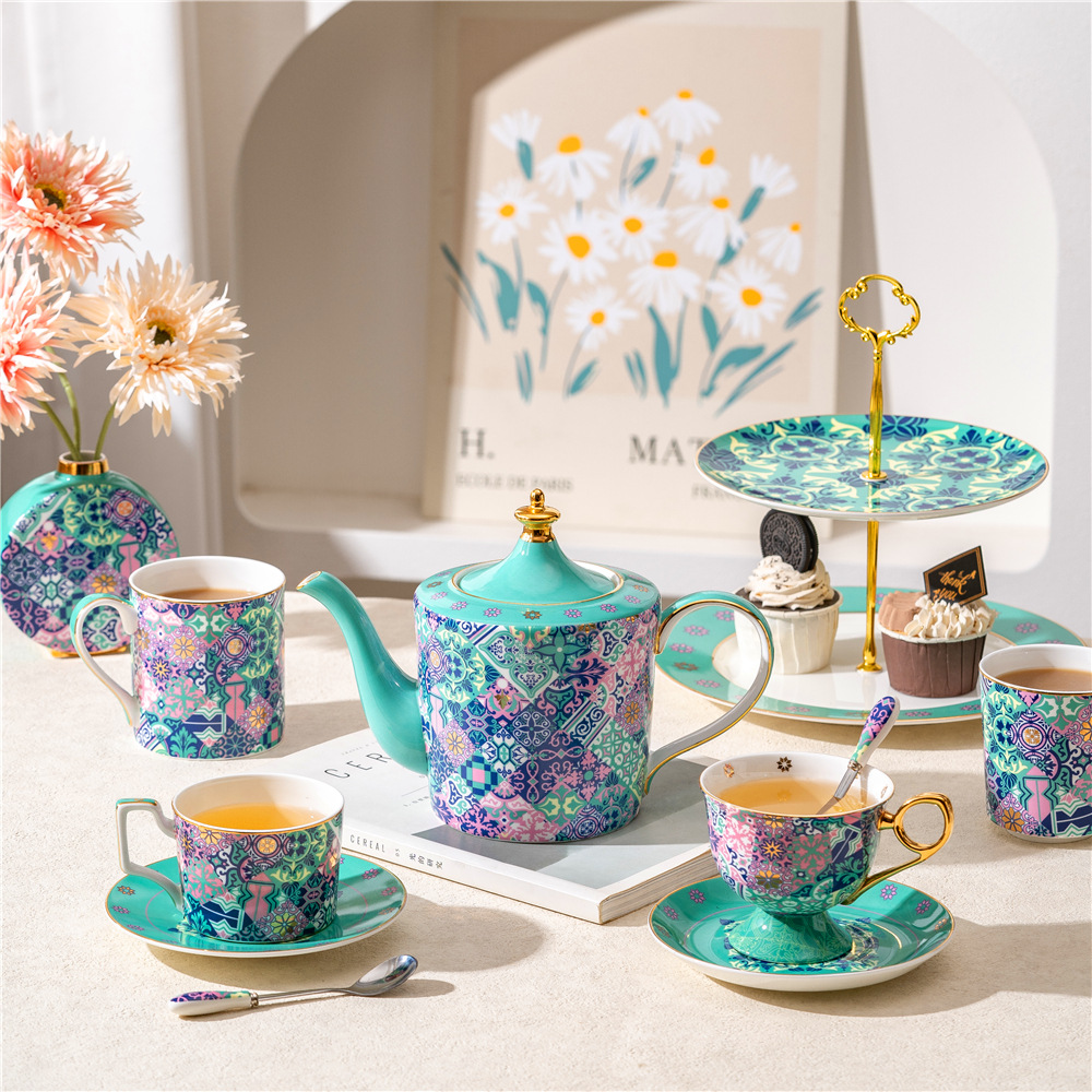 모로코 스타일 디지 가든 시리즈 본차이나 커피잔과 받침 - Coffee Tea For Garden 리뷰 및 가격