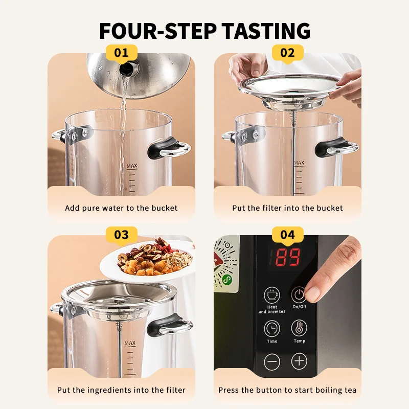 새로운 기능 탈부착 가능 10L 15L 전기 자동 차  - Coffee Tea Urn 리뷰 및 가격