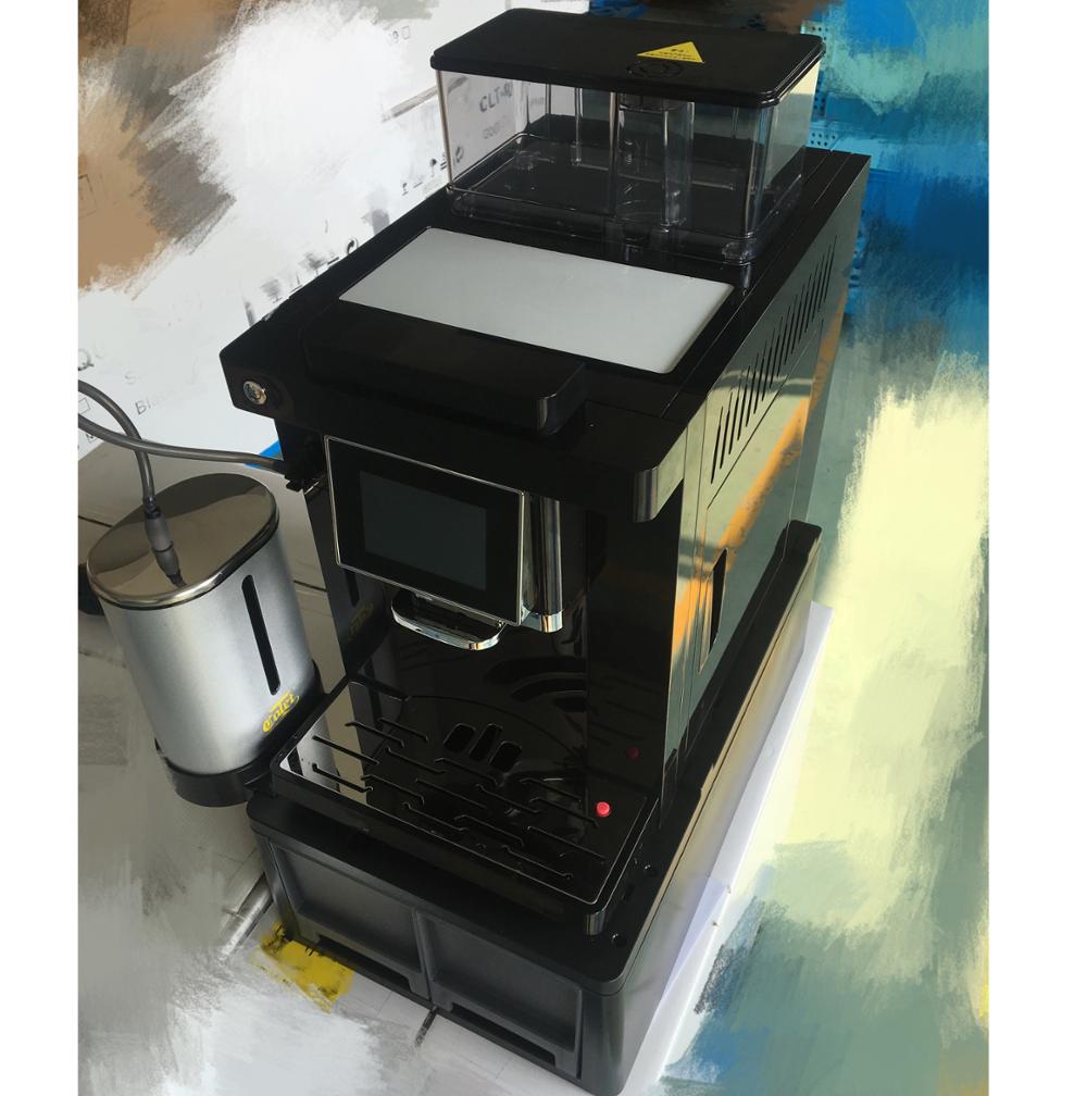 상업용 4개국어 지원 터치스크린 라떼 카푸치노 에스프레 - Coffee & Tea Maker Machine 리뷰 및 가격