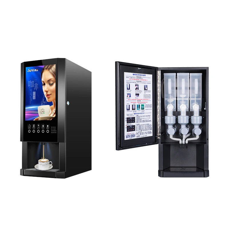 FirmHome StoreE-30SW 자동 인스턴트 커 - Coffee Tea Vending Machine For Office 리뷰 및 가격