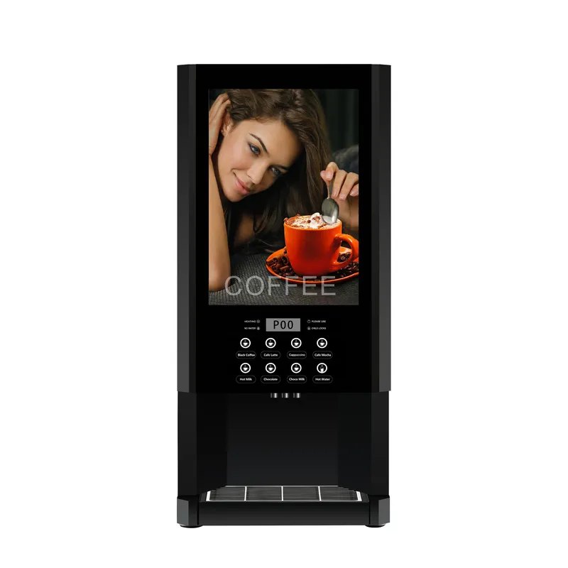 E308F 자동 커피 자판기 8가지 핫 음료 인스턴트  - Coffee Tea Vending Machine For Office 리뷰 및 가격