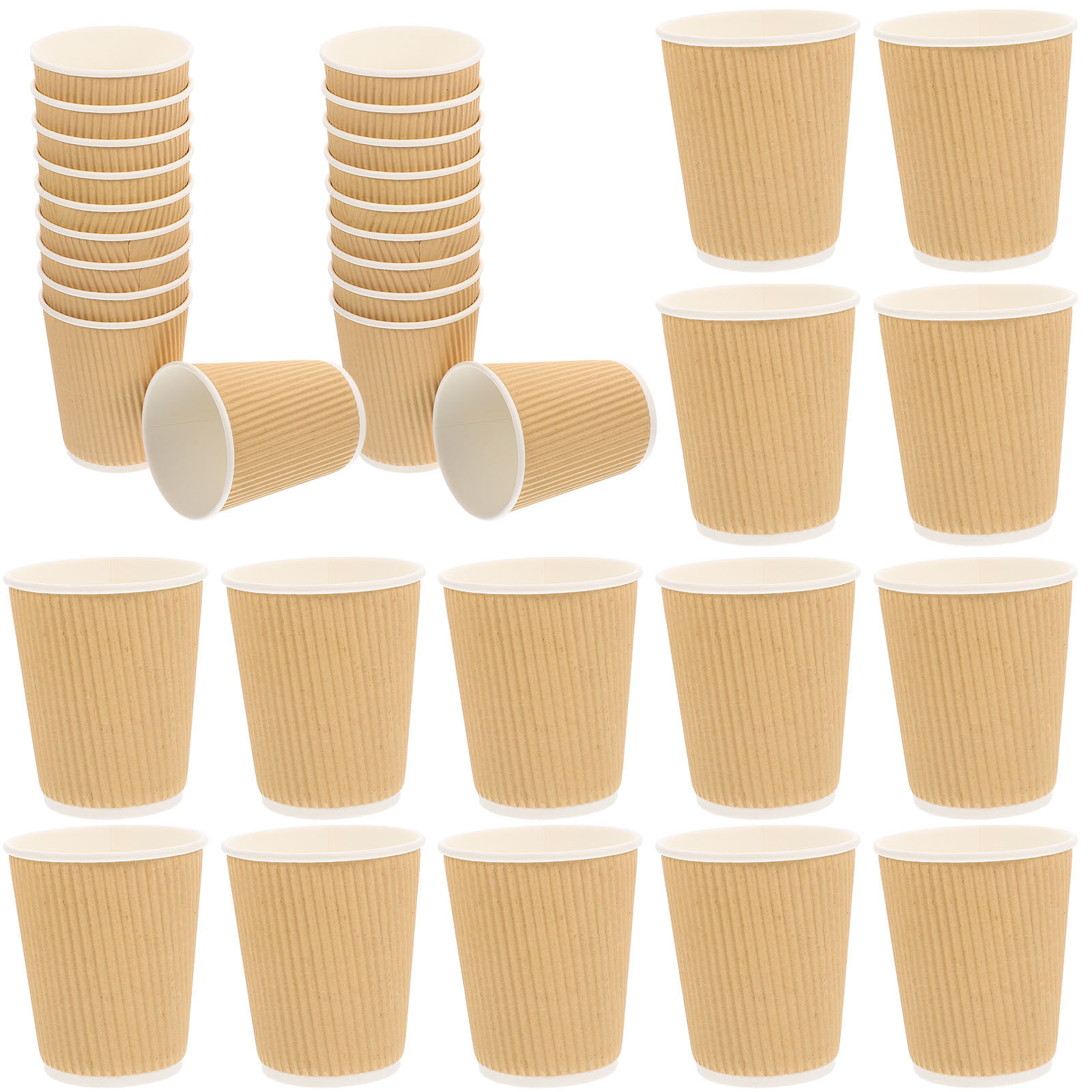 50개입 이중벽 일회용 종이컵 6온스 인체공학적 디자인 - Wallpaper Coffee And Tea 리뷰 및 가격