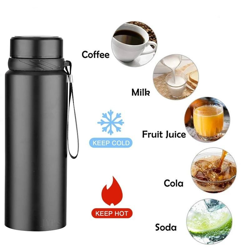 800 1000ML 스테인레스 스틸 열 물병 물 차 커 - Coffee Tea Exchange 리뷰 및 가격